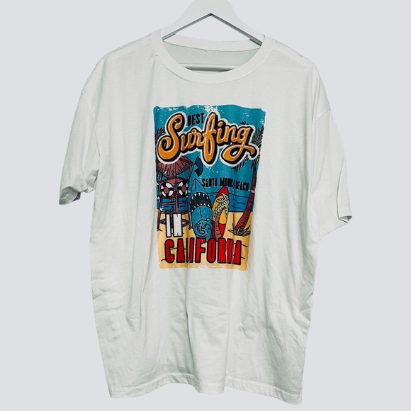 Tops - Surfing California oversized tee